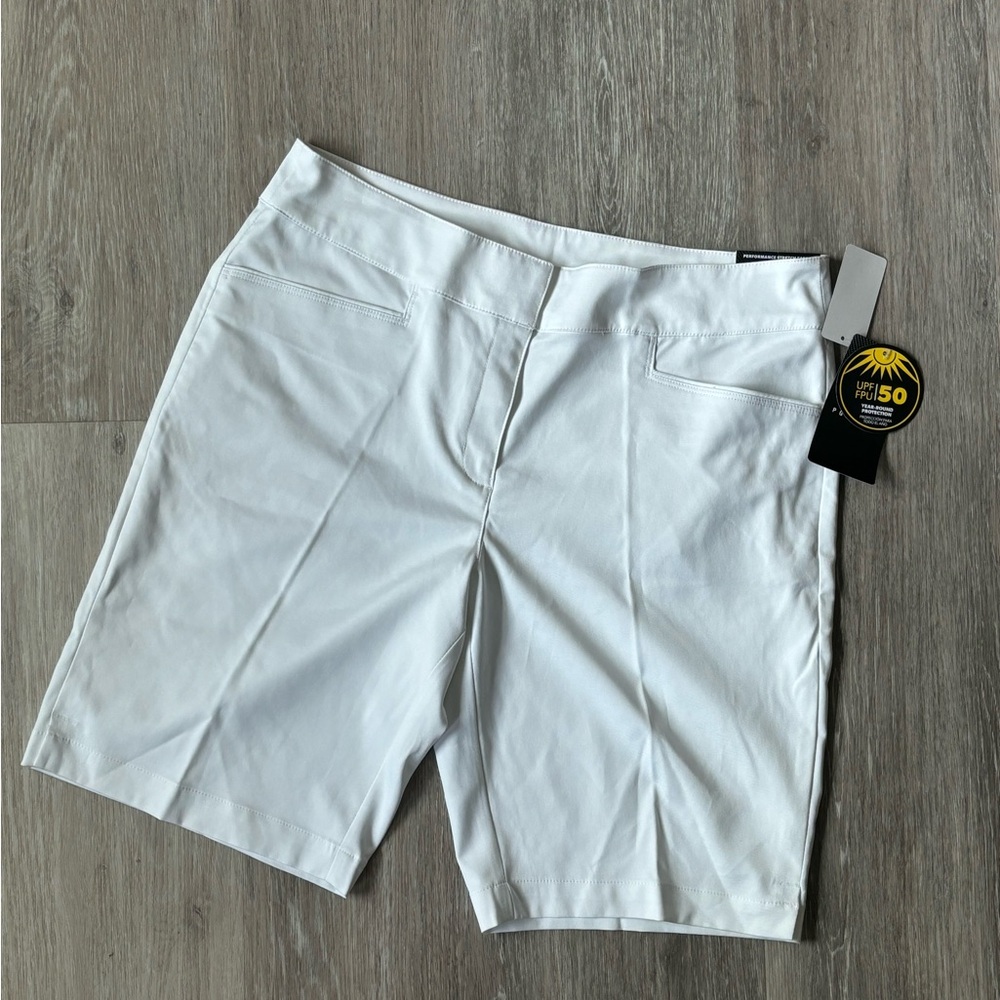 PGA Golf Shorts White